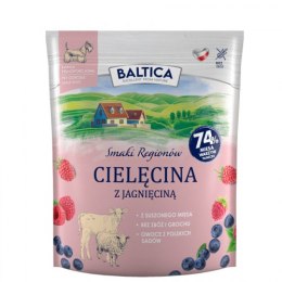 Baltica Cielęcina z jagnięciną karma sucha dla psów małych ras 1kg